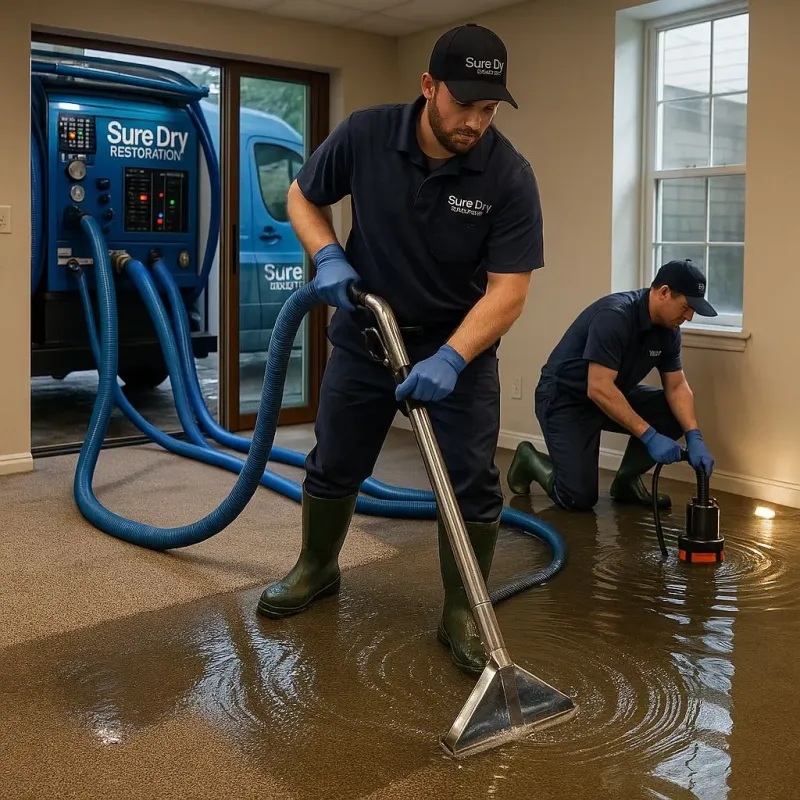 Water Extraction and Removal process in South Highpoint, FL